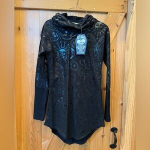 Killstar Lift the Veil Hood Tunic NWT Size XS